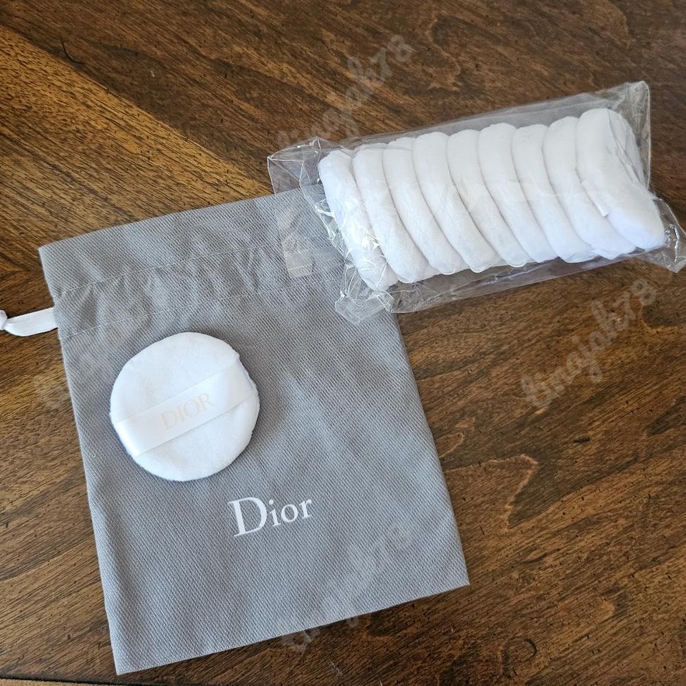 Dior Powder Puffs quantity of 10